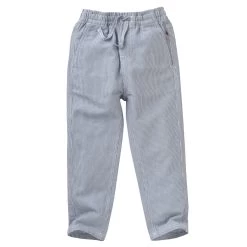 People Wear Organic Jeans Hose Gestreift Jeansblau