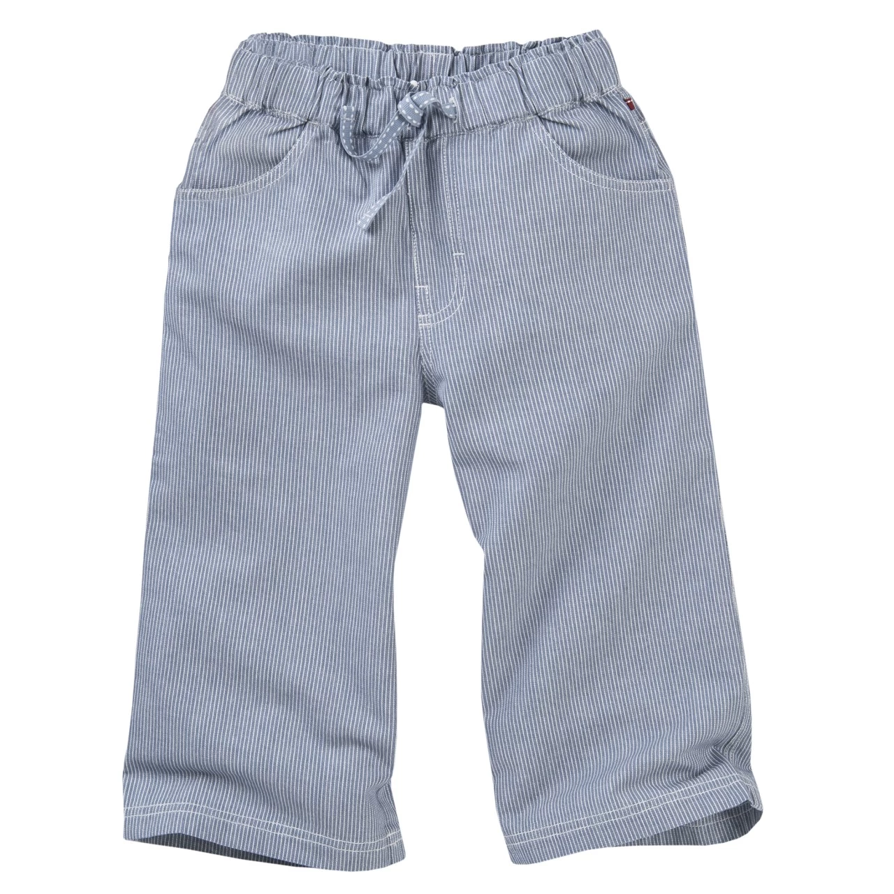 People Wear Organic Jeans 7/8 Sommerhose Jeansblau Gestreift 3 People Wear Organic Jeans 7/8 Sommerhose Jeansblau Gestreift