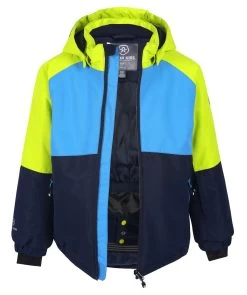 Color Kids Jungen Winterjacke Skijacke Blue/lime Wasserdicht -Kindermode – Einfach machen. 740689 7280 C 1280x1280