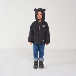 Mini A Ture X Affenzahn Fleecejacke Anno Bär Dunkelgrau -Kindermode – Einfach machen. Affenzahn Fleece Jacke Anno Baer 9 1280x1280