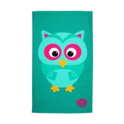 Affenzahn Loop EULE Türkis Mädchen Schlauchschal Leichter Schlupfschal -Kindermode – Einfach machen. Affenzahn Loopscarf Owl 01 1280x1280