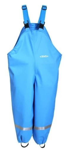 BMS Thermo Matschhose Mit Trägern Hellblau Mit Fleecefutter