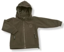 BMS Fleecejacke Braun Antarctic-Fleece Mit Kapuze -Kindermode – Einfach machen. BMS 812 braun 1280x1280