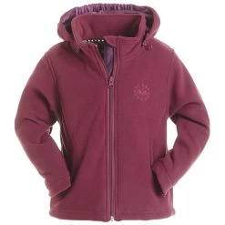 BMS Fleecejacke Beere Antarctic-Fleece Mit Kapuze