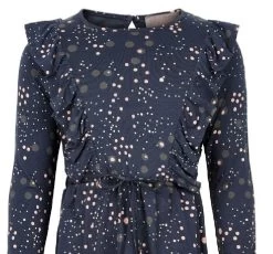 Creamie Mädchen Rüschenkleid Dunkelblau Dots -Kindermode – Einfach machen. Creamie kleid blau dots 7850 1 1280x1280
