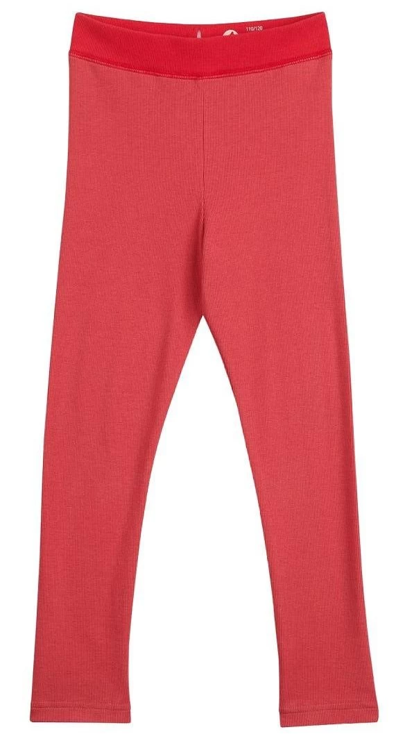 Finkid LEIKKI Cranberry/red Kinder Feinripp Leggings 3 Finkid LEIKKI Cranberry/red Kinder Feinripp Leggings