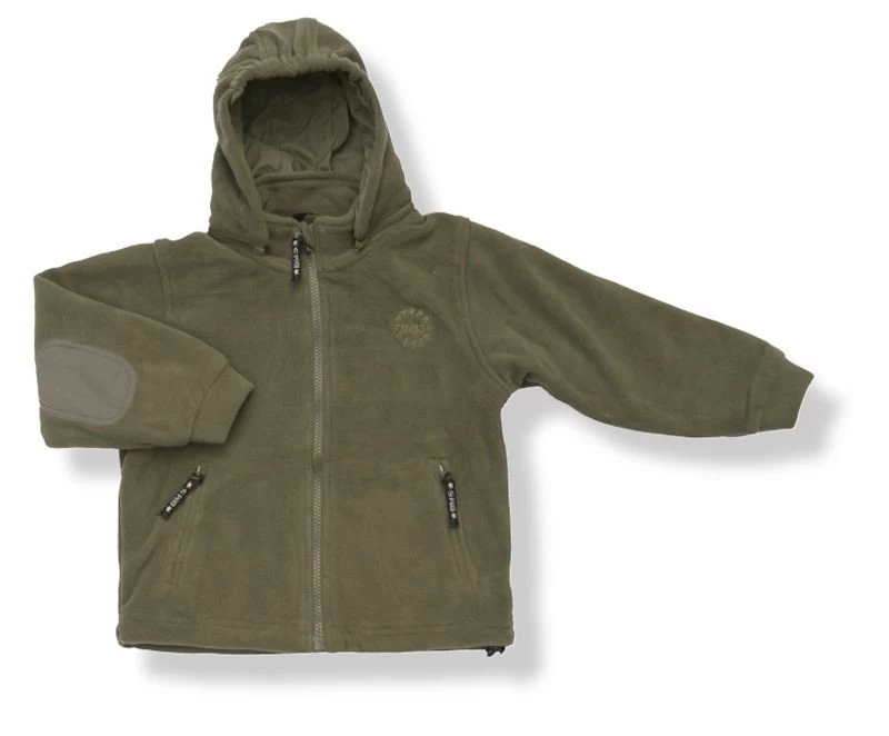 BMS Fleecejacke Oliv Antarctic-Fleece Mit Kapuze 4 BMS Fleecejacke Oliv Antarctic-Fleece Mit Kapuze – Bild 2