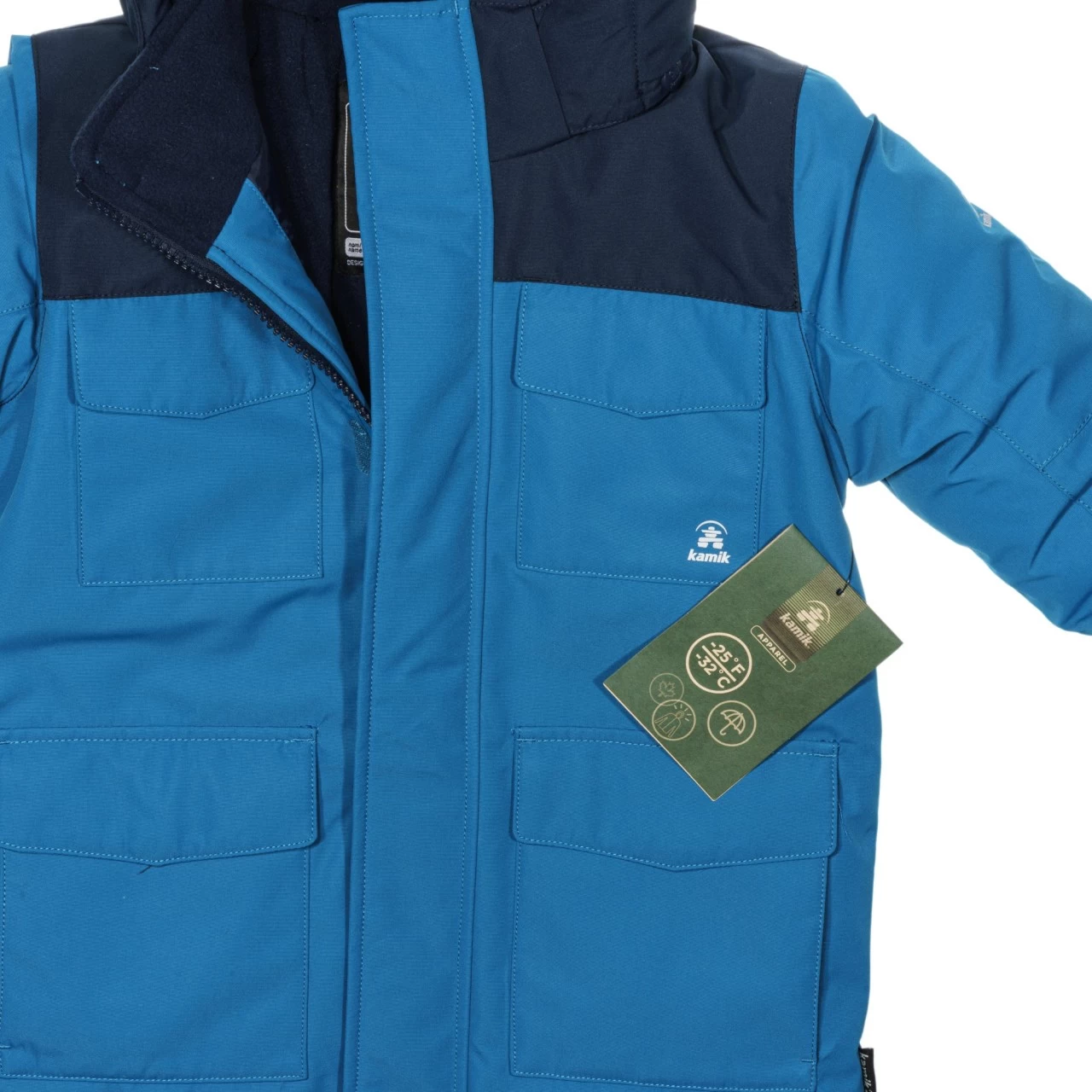 Kamik Winterjacke Parka Billy Outdoorjacke Kobaltblau 6 Kamik Winterjacke Parka Billy Outdoorjacke Kobaltblau – Bild 4