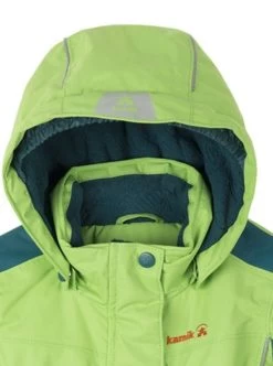 KAMIK Schneeanzug LAZER Lime Skianzug Atmungsaktiv -Kindermode – Einfach machen. Kamik V6 2024 LAZER lime 10 1280x1280