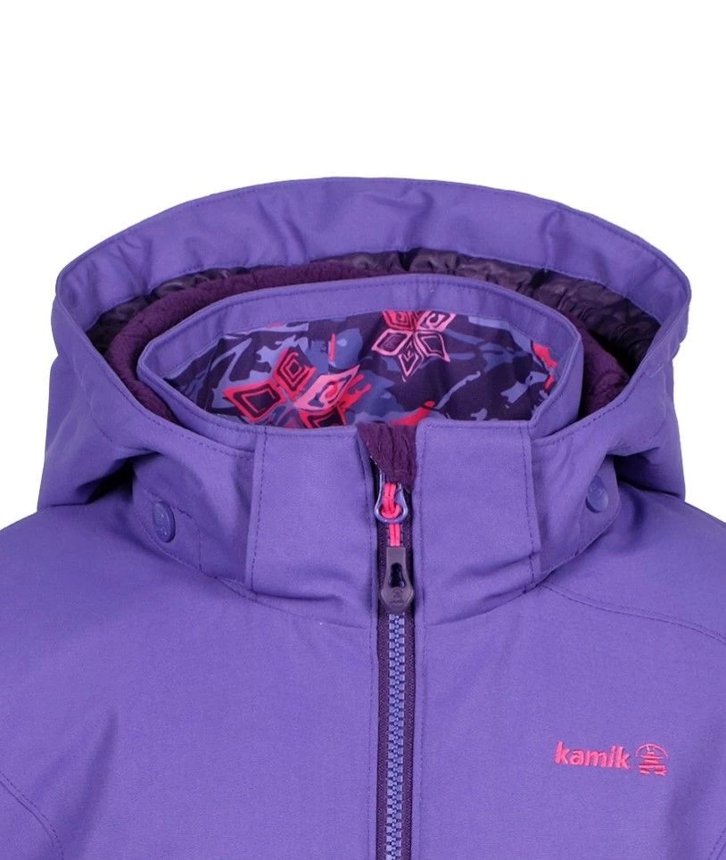 Kamik MAEVE Mädchen Winterjacke Violett 8 Kamik MAEVE Mädchen Winterjacke Violett – Bild 6