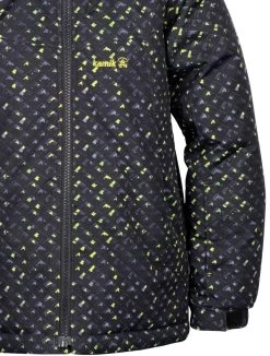 Kamik BENNON NON STOP Kinder Thermo Winterjacke Schwarz -Kindermode – Einfach machen. Kamik V6 6873 BENJI NON STOP black 8 1280x1280