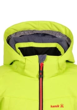 Kamik BENJI Lemon Leaf Kinder Winterjacke Wasserdicht -Kindermode – Einfach machen. Kamik benji leaf 4 1280x1280