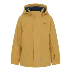 Minymo Kinder Winterjacke Senfgelb Outdoorjacke Wasserdicht