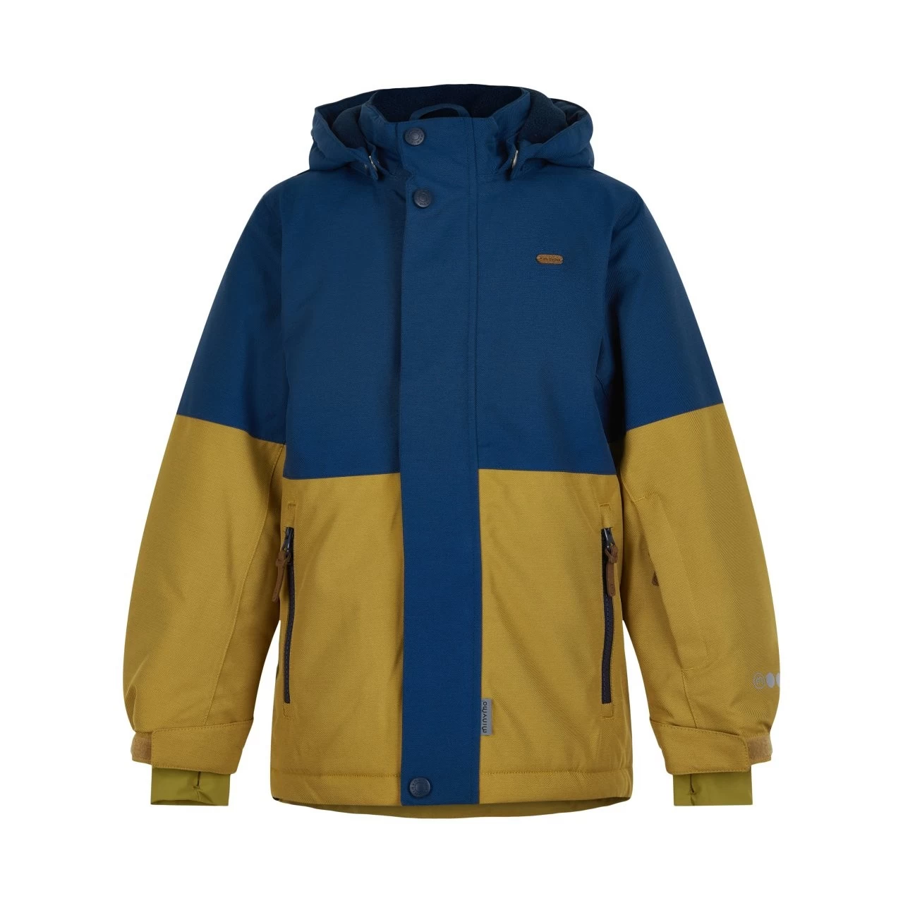Minymo Winter Outdoorjacke Blau/gelb Wasserdicht 3 Minymo Winter Outdoorjacke Blau/gelb Wasserdicht