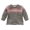 People Wear Organic Pullover Taupe Aus Bio-Baumwolle