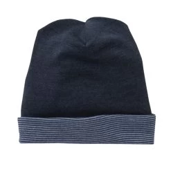 People Wear Organic Beanie Wendemütze Wolle-Seide