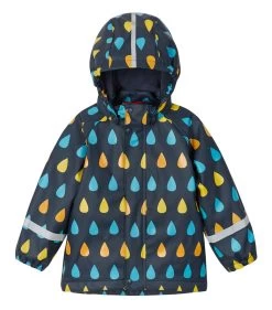Reima Koski Kinder Regenjacke Aquatic Mit Fleecefutter