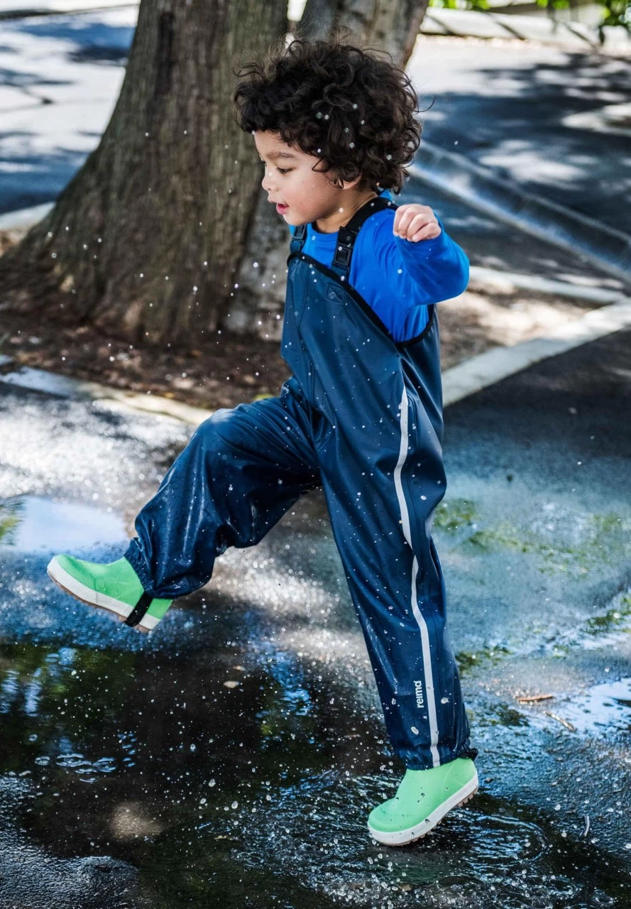 Reima LAMMIKKO Buddelhose Matschhose Kinder Regenhose Mit Trägern 7 Reima LAMMIKKO Buddelhose Matschhose Kinder Regenhose Mit Trägern – Bild 5