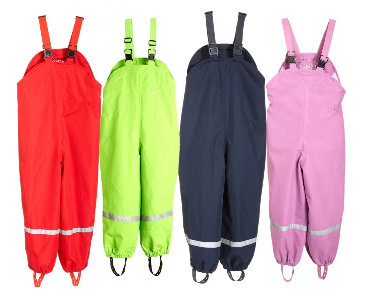 BMS Atmungsaktiv Kinder Regenlatzhose Matschhose Mit Trägern 4 BMS Atmungsaktiv Kinder Regenlatzhose Matschhose Mit Trägern – Bild 2