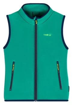 Kamik Kinder Fleeceweste ärmellose Weste Aus Fleece Für Waldhüpfer -Kindermode – Einfach machen. V45086 PHOENIX green midnight GMI 1 1280x1280 2