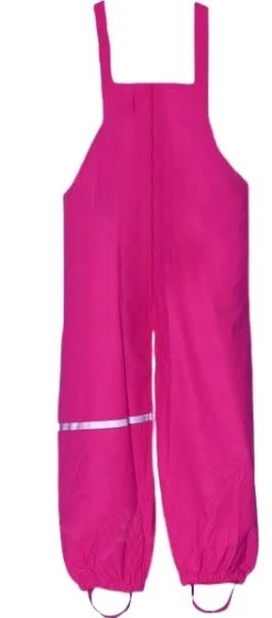 Mädchen Regenhose TJIP Pink Mit Trägern