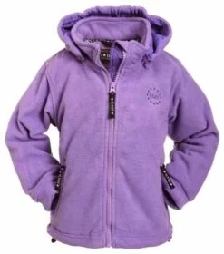 BMS Fleecejacke Flieder Antarctic-Fleece Mit Kapuze