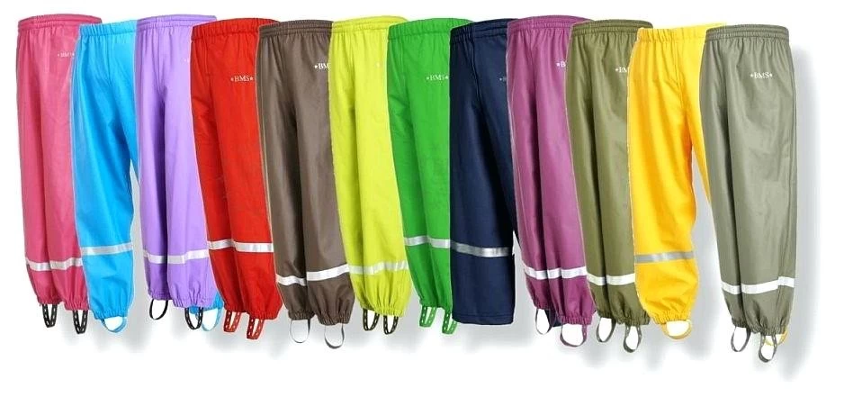 BMS Softskin Regenhose Matschhose Bundhose Ohne Träger 4 BMS Softskin Regenhose Matschhose Bundhose Ohne Träger – Bild 2