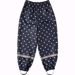 BMS Regenhose Marine Mit Sternchen Bundhose Ohne Träger