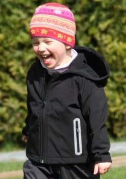 BMS Kinder Softshelljacke Mit Kapuze -Kindermode – Einfach machen. bms softshell schwarz kind 1280x1280