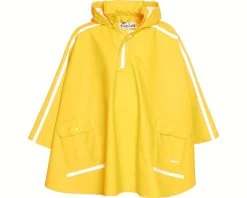 Playshoes Kinder Regencape Gelb Extra Lang Regenponcho
