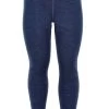 Celavi Leggings Wolle Navy Melange