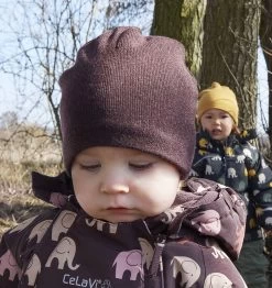 Celavi Kinder Wintermütze Mit Wolle Beanie Strickmütze -Kindermode – Einfach machen. celavi strickmutze aubergine 1280x1280 1