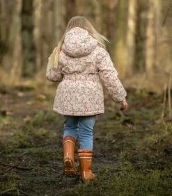 CELAVI Winterjacke Blümchen Outdoorjacke Peach Whip Wasserdicht -Kindermode – Einfach machen. celavi winterjacke bluemchen peach 5 1280x1280