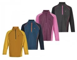Color Kids Leichter Fleecepullover Zweifarbig Fleece Shirt Gestreift