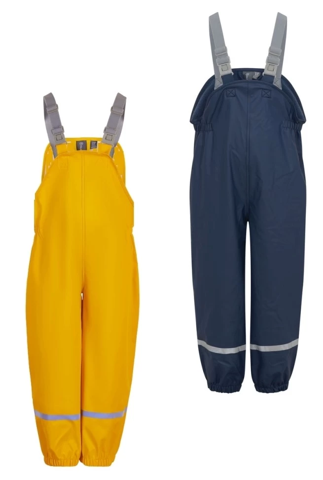 Color Kids Matschhose Regenhose Mit Fleecefutter 4 Color Kids Matschhose Regenhose Mit Fleecefutter – Bild 2