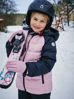 Color Kids Thermo Winterjacke SNEBOLD Zweifarbig Skijacke Wasserdicht -Kindermode – Einfach machen. color kids skijacke gesteppt rosa 1 1 1280x1280