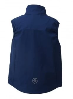Color Kids Softshellweste BAJUR Dunkelblau ärmellose Weste -Kindermode – Einfach machen. color kids softshell weste blau 1280x1280