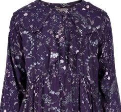 Creamie Mädchenkleid Violett Nightshade Blumenmuster -Kindermode – Einfach machen. creamie madchenkleid lila bluten 1 1280x1280 1