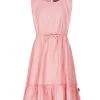 Creamie Mädchen Sommerkleid Rosa Mit Silberstreifen -Kindermode – Einfach machen. creamie sommerkleid rosa silber 6 1280x1280