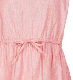 Creamie Mädchen Sommerkleid Rosa Mit Silberstreifen -Kindermode – Einfach machen. creamie sommerkleid rosa silber 7 1280x1280