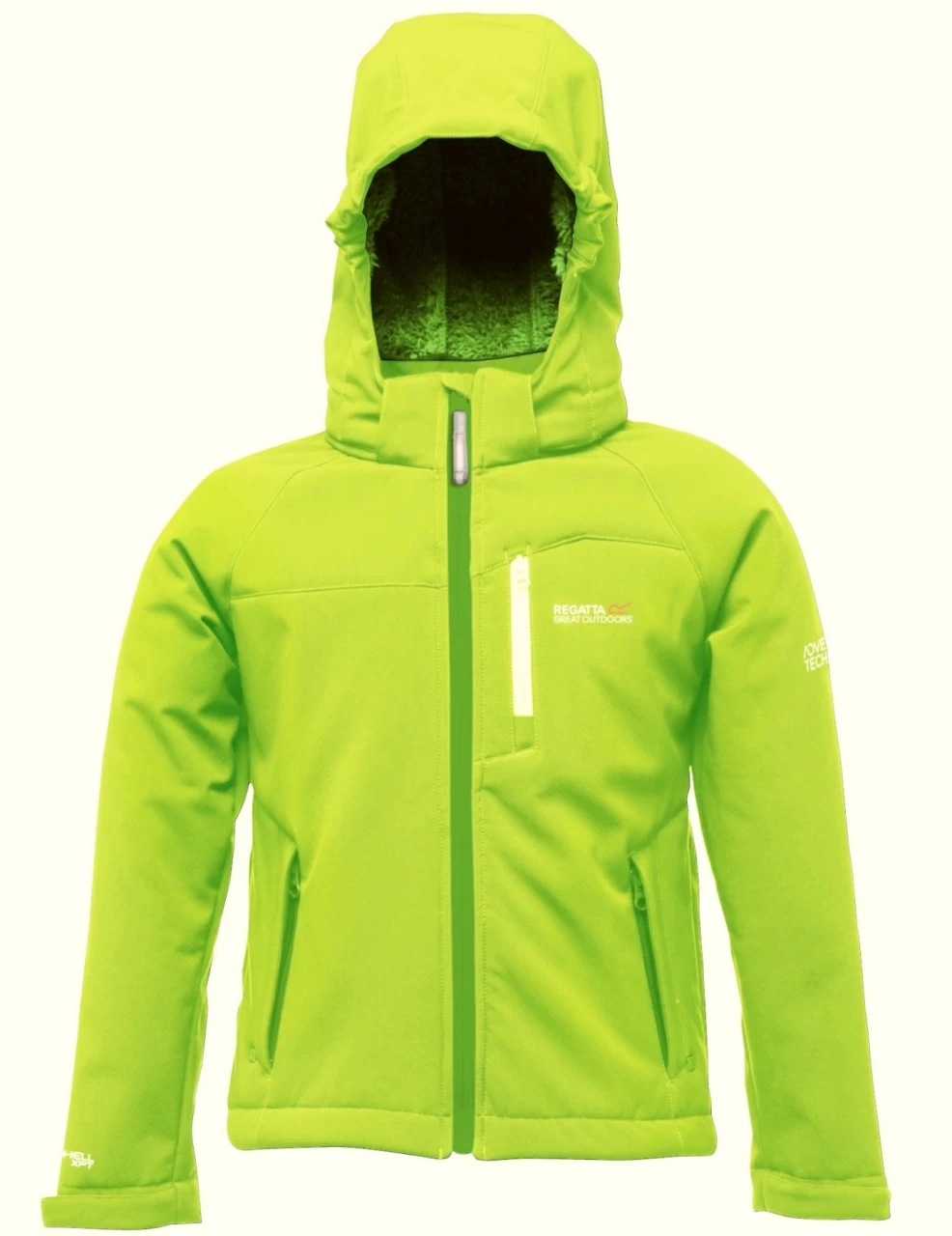 Dare2b Kinder Softshelljacke Solardust Lime 3 Dare2b Kinder Softshelljacke Solardust Lime
