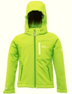 Dare2b Kinder Softshelljacke Solardust Lime
