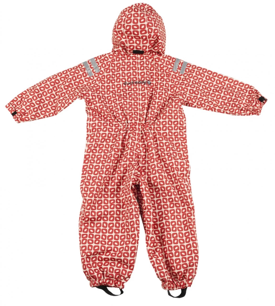 Ducksday Regenanzug Funky Red Regenoverall 4 Ducksday Regenanzug Funky Red Regenoverall – Bild 2