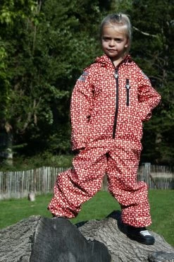 Ducksday Regenanzug Funky Red Regenoverall -Kindermode – Einfach machen. ducksday regenanzug funky red4 1280x1280