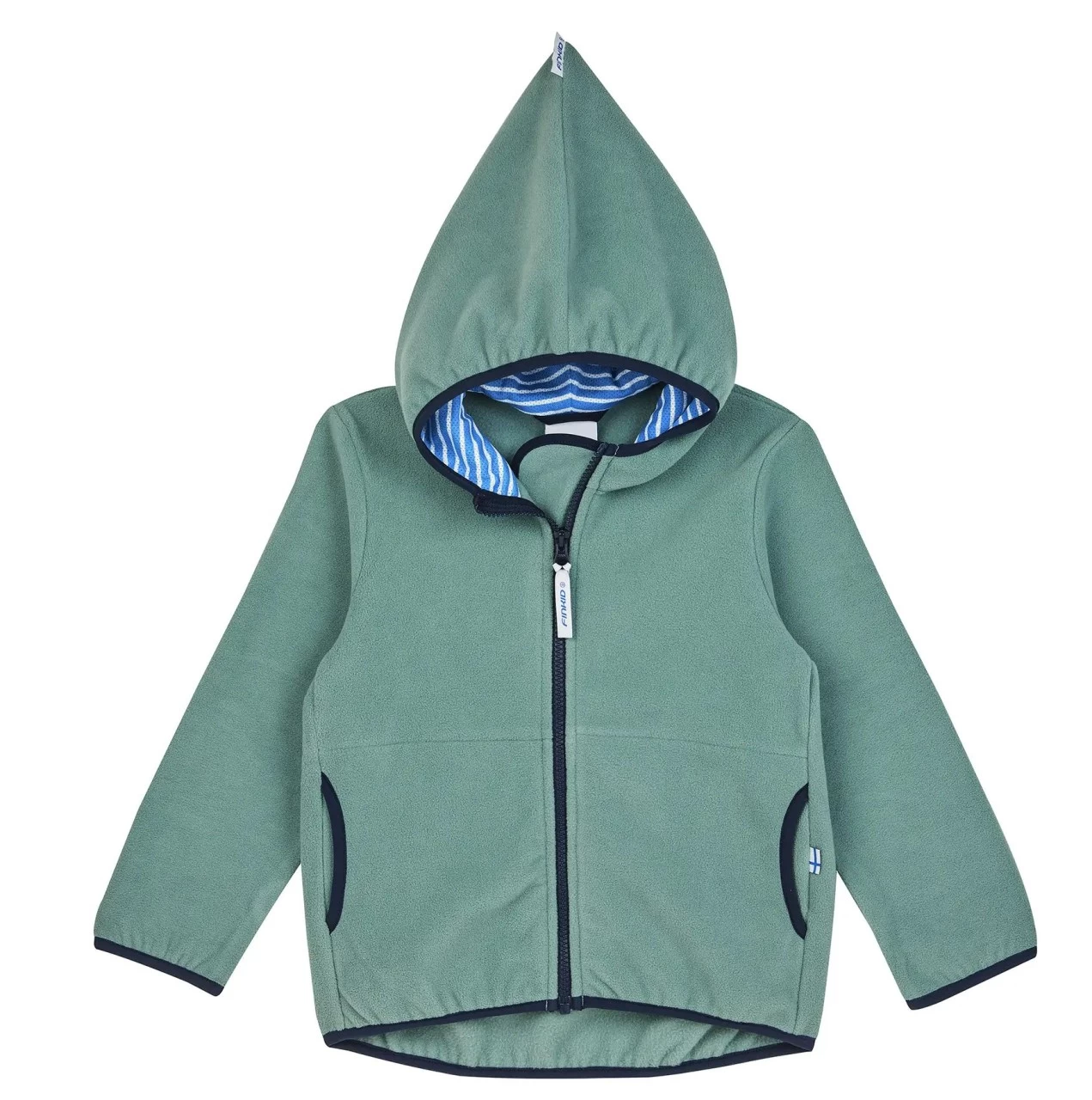 Finkid Paukku Trellis/navy Fleecejacke Zip In Jacke 4 Finkid Paukku Trellis/navy Fleecejacke Zip In Jacke – Bild 2