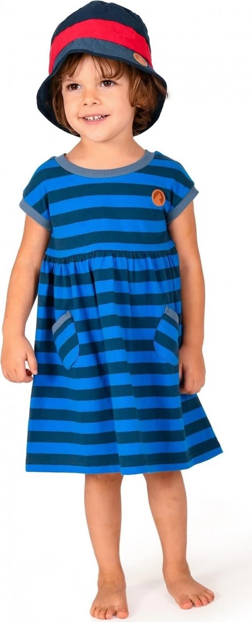 Finkid LILLI Mädchen Jerseykleid Blockstreifen 6 Finkid LILLI Mädchen Jerseykleid Blockstreifen – Bild 4