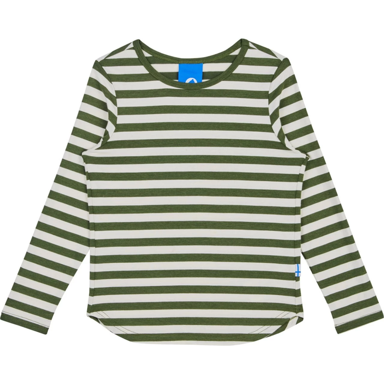 Finkid Merisilli Bronze Green / Offwhite Langarmshirt 3 Finkid Merisilli Bronze Green / Offwhite Langarmshirt