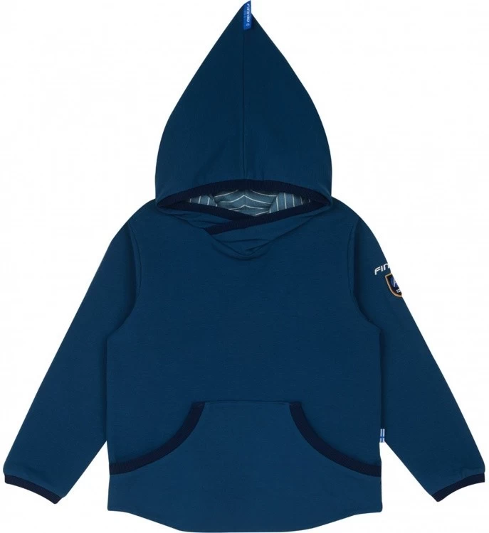 Finkid PIKKU PUSERO Silver/trellis Kapuzenpulli Hoodie 4 Finkid PIKKU PUSERO Silver/trellis Kapuzenpulli Hoodie – Bild 2