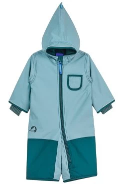 Finkid Pikku Winter EKO Smoke Blue/deep Teal Thermo Schneeanzug