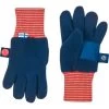 Finkid SORMIKAS Fleece Fingerhandschuhe Für Kinder -Kindermode – Einfach machen. finkid sormikas handschuhe navy red 1280x1280 1